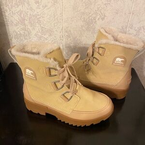 Sorel Leather Waterproof Boots